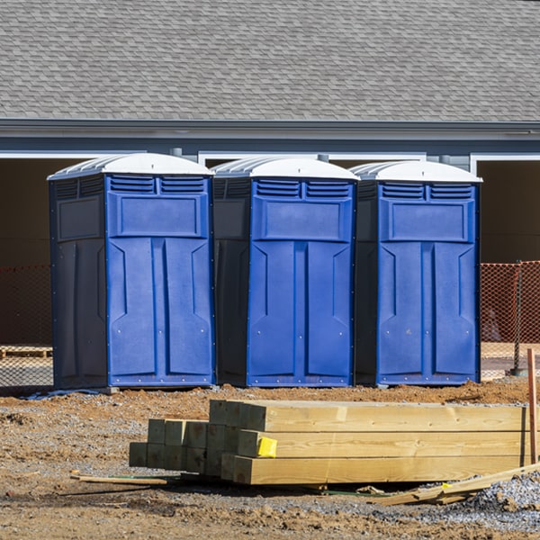 how do you dispose of waste after the porta potties have been emptied in Yulan